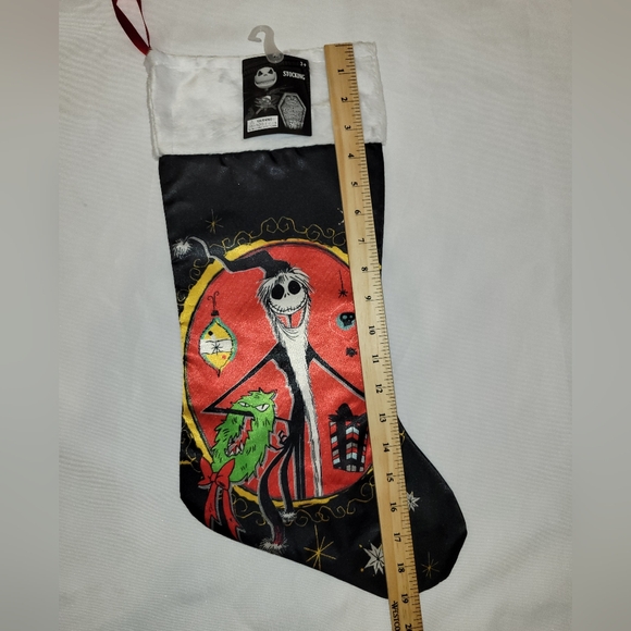 Disney Stocking The Nightmare Before Christmas Jack Skellington NWT - Picture 6 of 7
